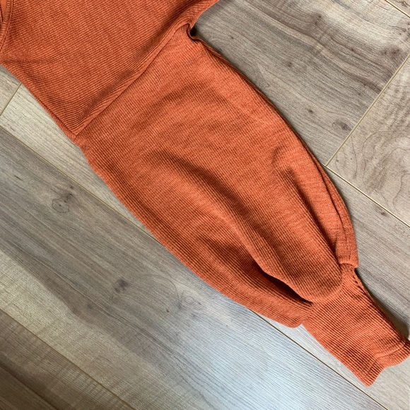 Drop Shoulder Lantern sleeve Sweater Dress | NWOT - Picture 11 of 13